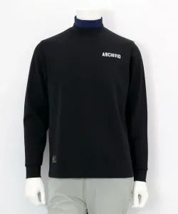 Пуловер с вышитым логотипом на спине и защитой от УФ-излучения Archivio, цвет Black (001)