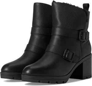 Ботинки Naturalizer Verney-Moto Bootie - Water Repellent, цвет Black Leather