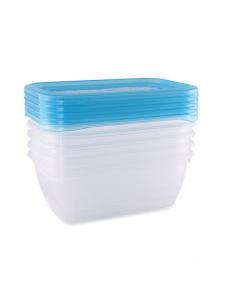 Lorelli Набор из 5 контейнеров для еды, синего цвета