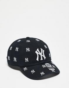 Кепка 47 Brand NY Yankees с эффектом конфетти, цвет черный, многоцветный