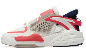 Кроссовки для скейтбординга Bastard женские с низким верхом, белые/красные Anta