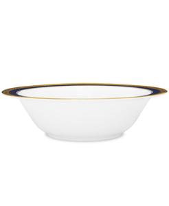 Круглая овощная миска Odessa цвета кобальтового золота, 9,50 дюймов, 32 унции Noritake, темно-синий