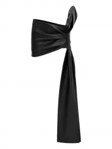 Юбка мини с бантом Lika, черный