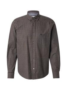 Рубашка на пуговицах классического кроя s.Oliver, Brown/Black
