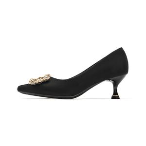 Туфли на тонком каблуке высотой 5,5 см для женщин JOSINY, Black