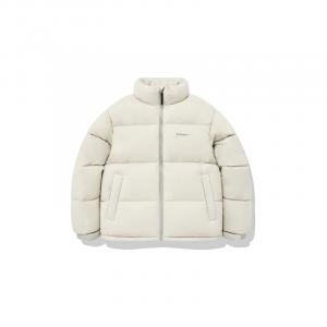 Пуховик унисекс цвета слоновой кости белый COVERNAT