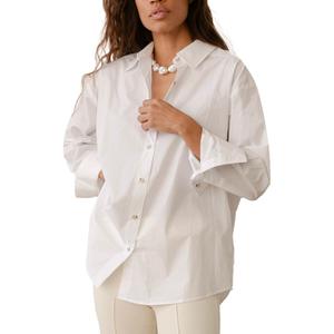 Поп-рубашка Donni, цвет powder