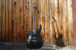 Электрогитара ESP USA Horizon-II Sapphire Black Metallic для левши, 6 струн с жестким чехлом (2024)