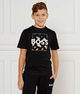 Футболка Boss Kidswear Regular Fit, черный