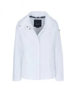 Белая женская куртка, вневременной дизайн. Geox, белый
