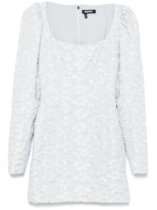 ROTATE BIRGER CHRISTENSEN платье мини с длинными рукавами, синий