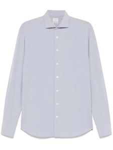 Рубашка со срезанным воротником Traiano Milano, синий