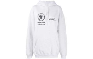 Толстовка женская серая Balenciaga