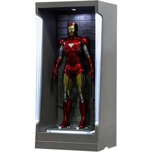 Железный человек Marvel 3 Mark V миниатюрные коллекционные фигурки в ангаре Hot Toys