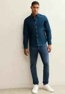 Рубашка-Оксфорд с длинными рукавами стандартного кроя New Look, Navy