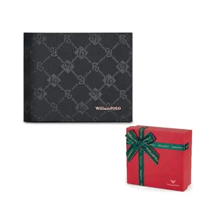 WilliamPOLO Кошелек для монет из ПВХ с держателем карт мужской