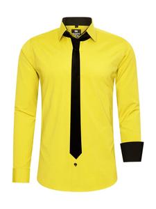 Rusty Neal Рубашка и галстук желтого цвета