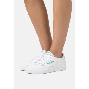 Кроссовки Reebok Club C 85, обувь белый / зеленый