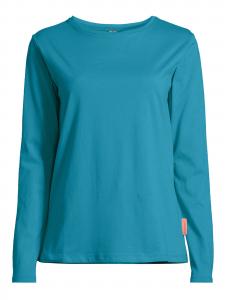 Salzhaut Лонгслив 'Kant' в цвете Cyan Blue