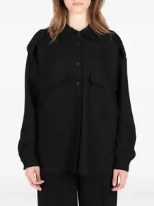 Рубашка с длинными рукавами Société Anonyme, черный