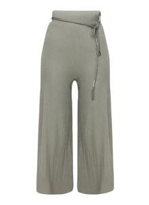 Широкие брюки No Matter What, хаки