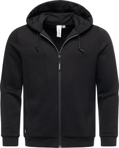 Толстовка с капюшоном на молнии Ragwear Wernons, черный