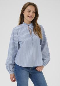 Блуза Kaffe MILINA , Windward Blue Melange Stripe/Light Blue