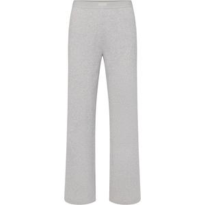 Skims Хлопковые риб-штаны Casual Pants Women's LIGHTHEATHER GREY/Light Heather Gray