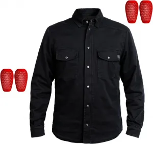 Мотоциклетная куртка John Doe Motoshirt XTM JDL5006-4XL, дышащая, мотоциклетная рубашка, в комплекте защита (локти и плечи), черная, размер 4XL, Camou/Black/Olive/Darck Blue/Camel