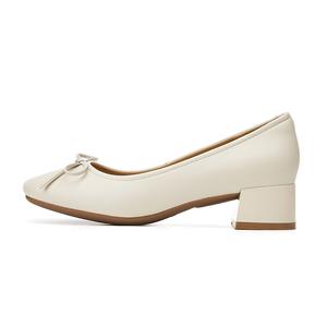 Rich birds Женские туфли на платформе с массивным каблуком бежевые, цвет Beige