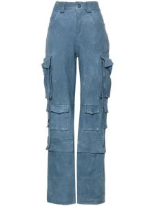 Salvatore Santoro прямые брюки карго, синий