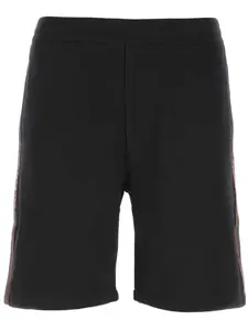 Спортивные шорты с логотипом Alexander McQueen, черный