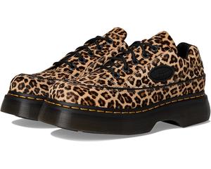Женские оксфорды Dr. Martens Buzz 5-Eye, Light Tan Mini Leopard Spot