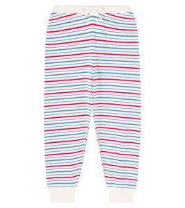 Полосатые хлопковые спортивные штаны Mani Konges Sløjd, Antique Stripe