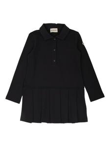 Вязаное платье Moncler Enfant, синий