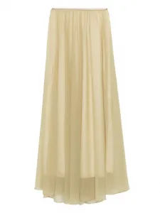 Юбка с эластичным поясом Forte Forte, нейтральный