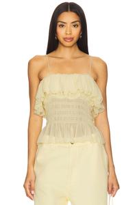 Топ Alexi Ronny Kobo, pastel yellow