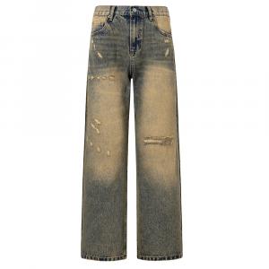 Джинсы Unisex Moderate Straight Fit Jeep, желтый mud