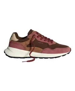 Бордовые кроссовки с вафельной подошвой Hoff, мультиколор