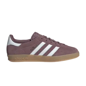 Кроссовки Wmns Gazelle Indoor, цвет Shadow Fig Gum
