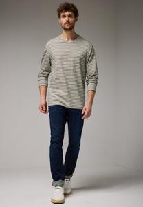 Футболка с длинным рукавом Street One MEN, бежевый