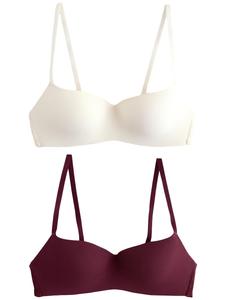 Бюстгальтер-футболка Next, Berry/White