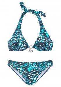 Треугольное бикини Bruno Banani, marine blue/Turquoise