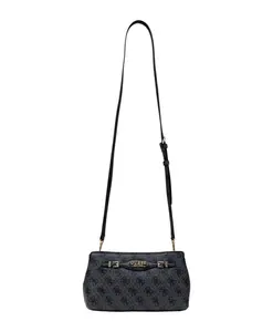 Сумка через плечо с принтом Guess, черный