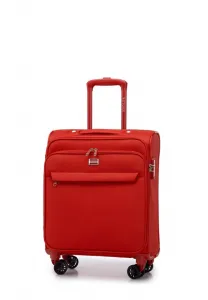 Чемодан ручной клади из полиэстера на колесиках Wittchen, Red