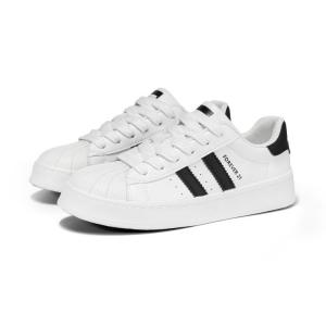 Кроссовки Forever 21 Skateboard Shoes Unisex Low-Top, черный/белый
