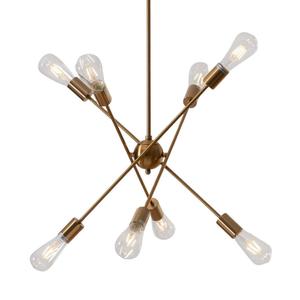 Подвесной светильник KOSILUM, 60x60x60 см, золотой