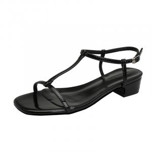 TATAYA Женские сандалии на одной застежке черные, цвет Black