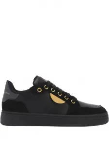Кожаные кроссовки Giuseppe Zanotti, черный