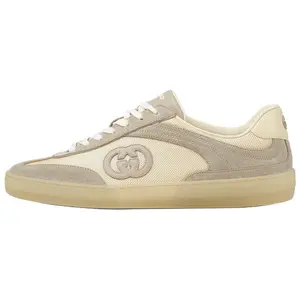 Кроссовки G74 'Interlocking G Oatmeal' GUCCI, White